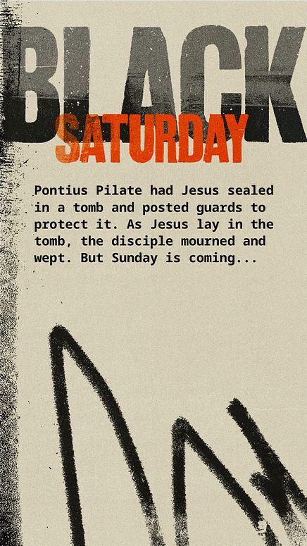 Holy Week Image - Saturday (1)