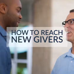 How to Reach New Givers