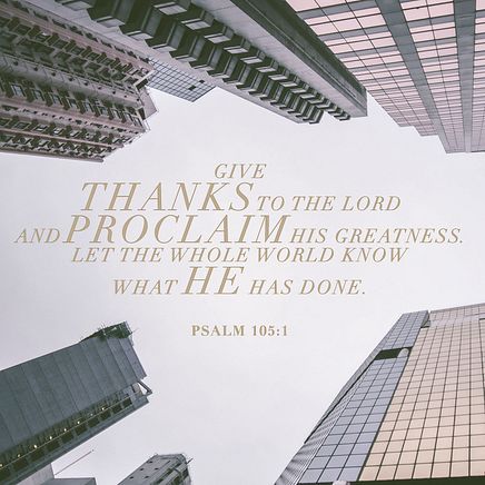 Psalm 105:1