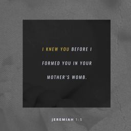 Jeremiah 1:5
