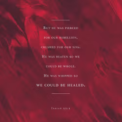 Isaiah 53:5