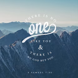 2 Samuel 7:22