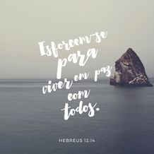 Hebrews 12:14