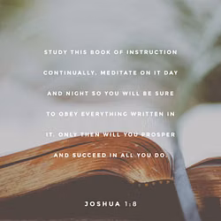 Joshua 1:8