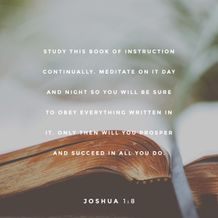 Joshua 1:8