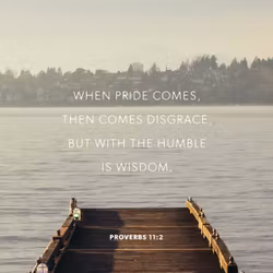Proverbs 11:2