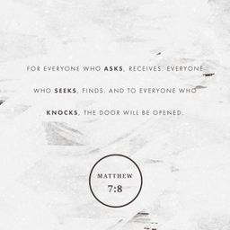 Matthew 7:8