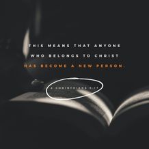 2 Corinthians 5:17
