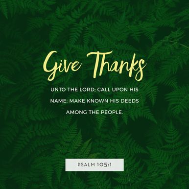 Psalm 105:1