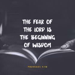 Proverbs 9:10