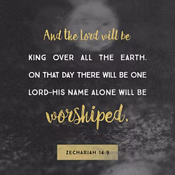 Zechariah 14:9