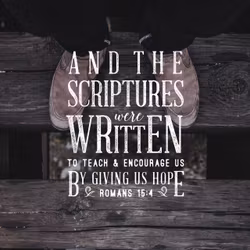 Romans 15:4