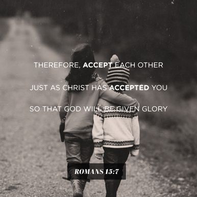 Romans 15:7