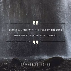 Proverbs 15:16