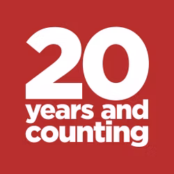 "20 Years" Shirt Art