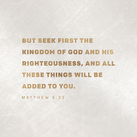 Verse Matt 6:33
