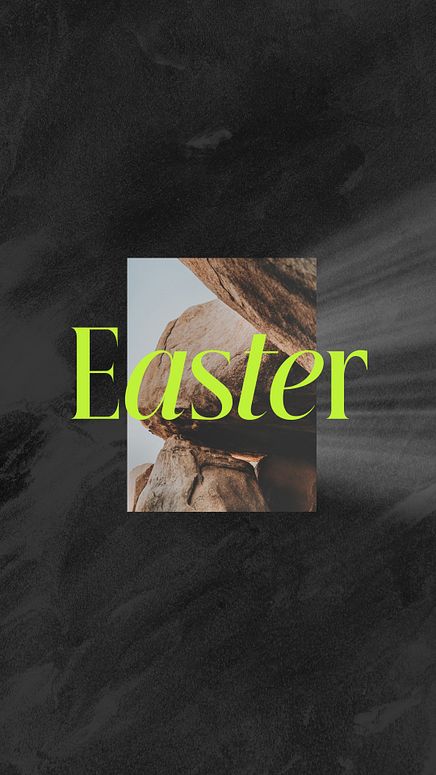 Instagram Story Easter Title 