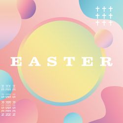 Easter Pastel Graphics
