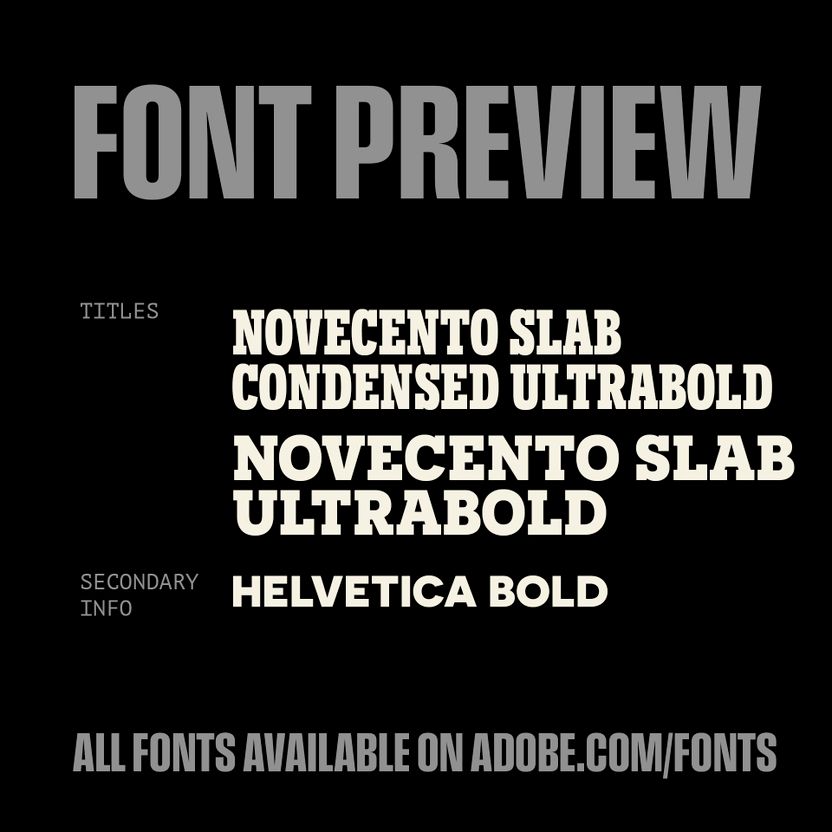 Graphics Option 2 - Font Preview