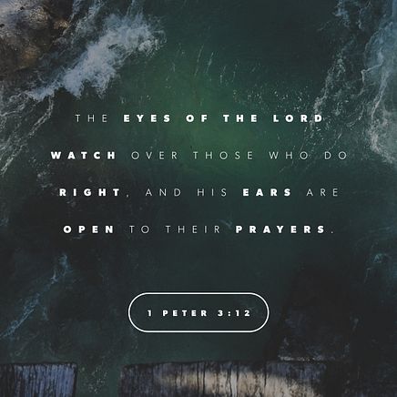 1 Peter 3:12