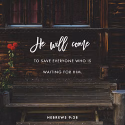 Hebrews 9:28
