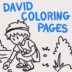 David Coloring Pages