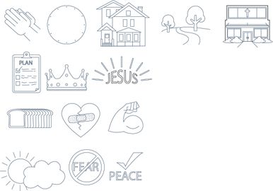 Kids Prayer Journal Images - Blue v2