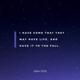 John 10:10