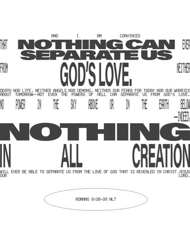Nothing Can Separate Shirt Artwork