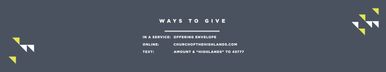 Giving Banner - Banner Example