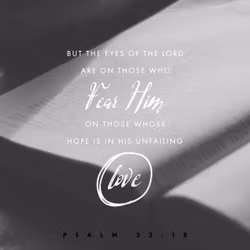 Psalm 33:18