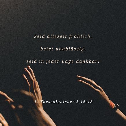1 Thessalonians 5:16-18
