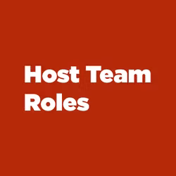 Host Team Roles