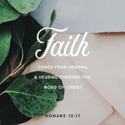 Romans 10:17