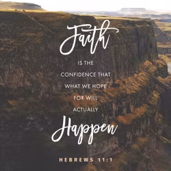Hebrews 11:1