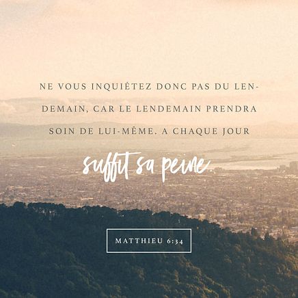 Matthew 6:34