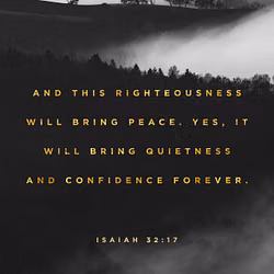 Isaiah 32:17