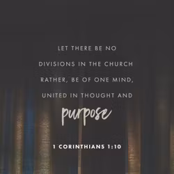 1 Corinthians 1:10