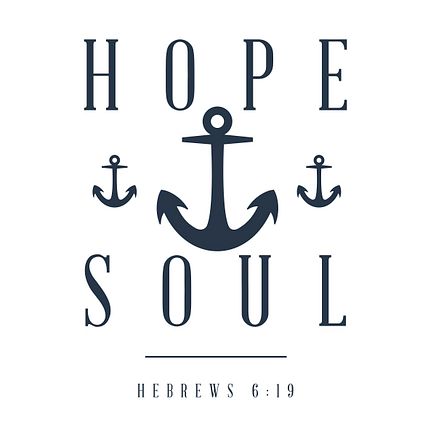"Hope Anchor Soul" Shirt Art