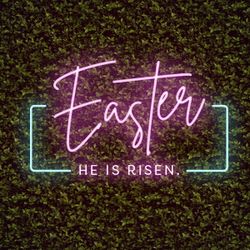 Easter Neon Lights