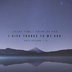 Philippians 1:3