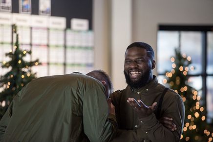Guests Laughing