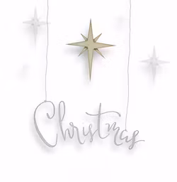 Christmas: Wintery Star