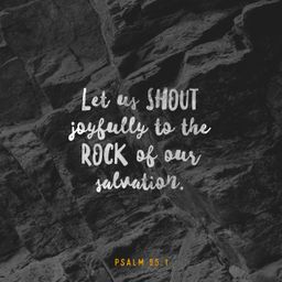 Psalm 95:1