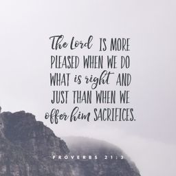 Proverbs 21:3