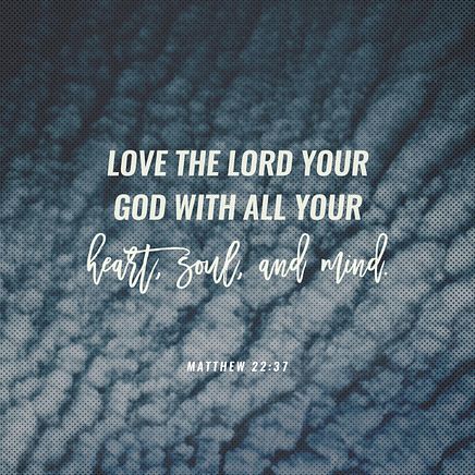 Matthew 22:37