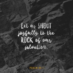 Psalm 95:1