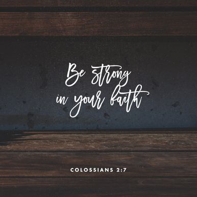Colossians 2:7
