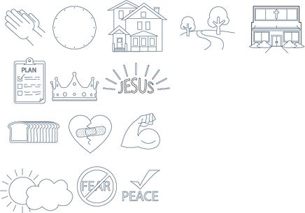 Kids Prayer Journal Images - Blue v2