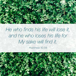 Matthew 10:39